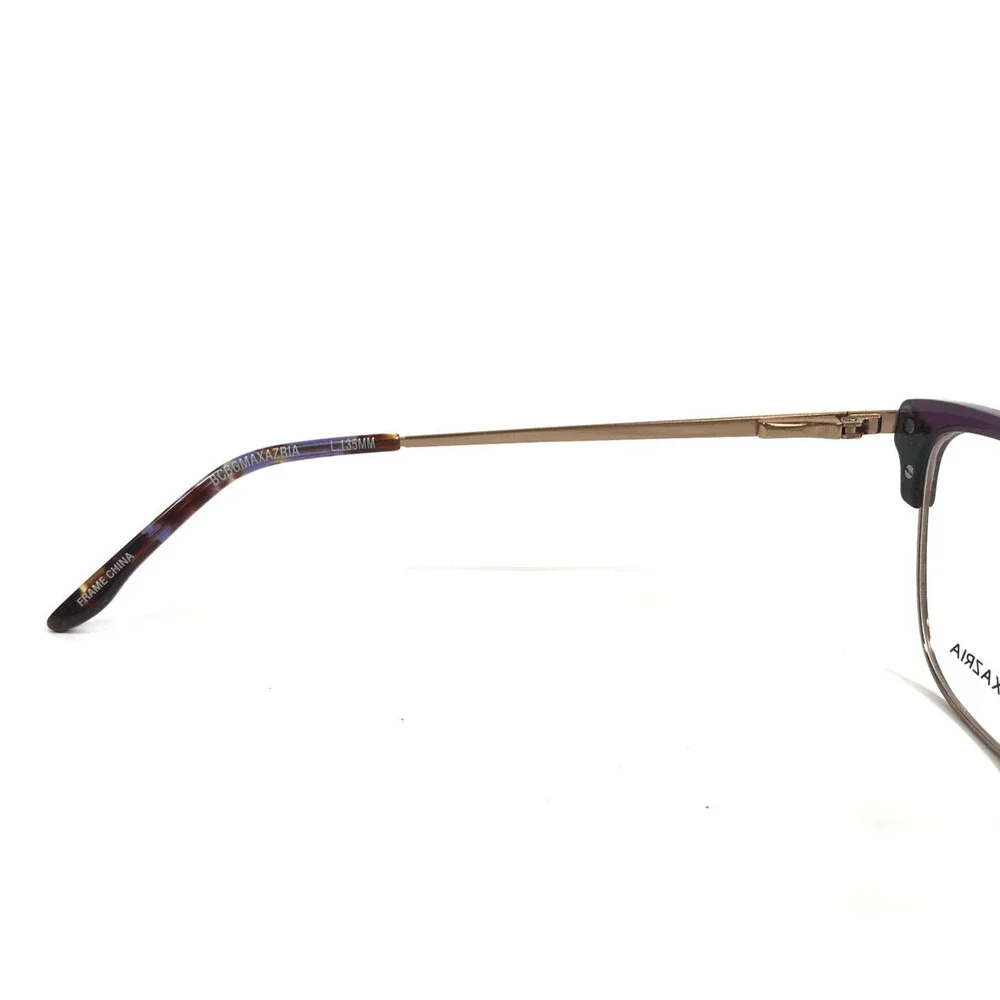 BCBGMAXAZRIA Eyeglasses Frames AISLING PURPLE Gold Cat Eye Full Rim 54-16-135